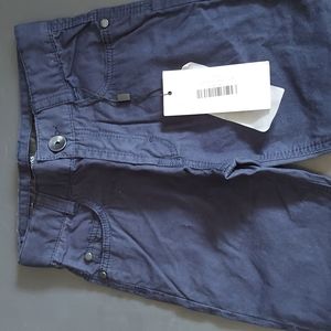 Hugo Boss slim fit twill navy blue pants
